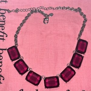 Chicos Val Purple Collar Necklace